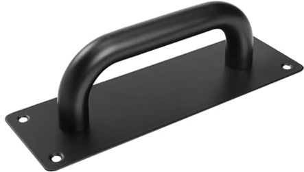 Alasum Tirador Fácil Fuerte Inoxidable de Acero Puerta de Negro de Instalar y Adecuado para Pasamanos y Puertas de Tiro en Espacios Comerciales