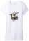 NHL Frauen der offizielle Logo Cap Sleeve Tee, Damen, 2017 NHL All-Star Her Official Logo Cap Sleeve Tee, weiß, Large