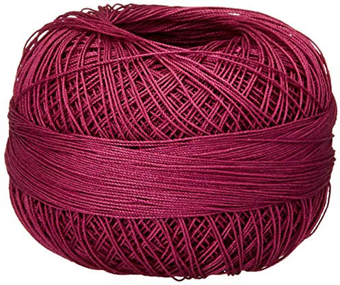 LIZBETH Größe 80 HH80 Baumwollgarn, 180 m, 10 g, Baumwolle, English Rose Dk