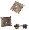 100pc Vintage Upholstery Nails Etiquetas Metálicas Decorativas Tack Stud Para Muebles Sofá Zapato Puerta Mapa Fijación de Fotos(21 * 21mm-21 * 21mm)