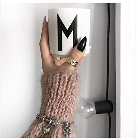 BXGZXYQ Détachables Pointu Longue Section brillant surface ongle noir foncé Noir Faux Ongles fini (Couleur : 24 pieces)