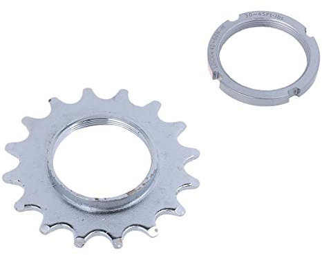 Inzopo Fixie Track Sprocket Fixed Gear Single Speed Cog Threaded Lock Ring 13T-18T 13T