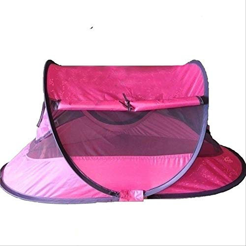 BAJIE Zelt Outdoor Wasserdicht Automatisch Pop Up Baby Strand Zelt Haustier Camping Baldachin Pink