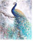 DCIDBEI (40x50cm) DIY Square Diamond Painting Full Drill 5D Diamant Malerei Malen nach Zahlen Pfau Quadratisch Diamanten Puzzle Bild Strassstein Stickerei für Kinder Anfänger Geschenk Basteln Set