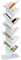 IDMarket - Scaffale libreria a libri Tea forma di albero 10 livelli bianco