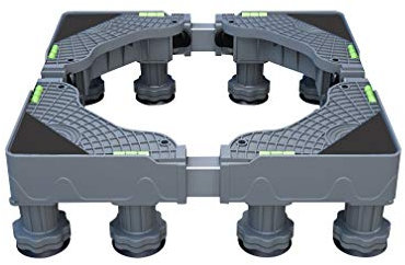 Waschmaschine Sockel Untergestell für Kühlschrank Verstellbare Stand für Trockner Länge/Breite 41-66cm Geschirrspüler Herd Podest 8/12 Stützbeine Möbel Universal-Basis