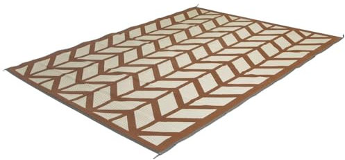 Bo-Camp Flaxton Outdoor-Teppich, braun, 200x180cm