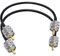 TUOLNK PL-259 Jumper Cable RG58 UHF macho a macho de baja pérdida 50 ohmios CB Radio Coax Cable 12 pulgadas (30 cm) SO239 Cable de extensión de antena Wifi para radio HAM 2 unidades