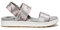 KEEN Damen Elle Backstrap Keilsandale, Fawn Tie Dye/Star White, 39.5 EU