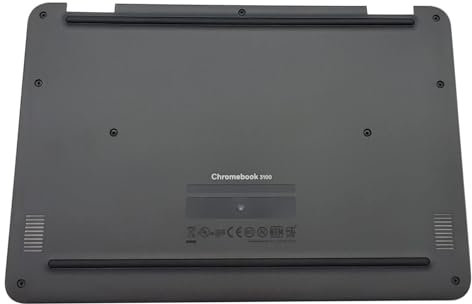 Replacement Bottom Base Case Enclosure Lower Cover for DELL Chromebook 11 3100 Series Laptop 02RY30 AP2FH000300 Black