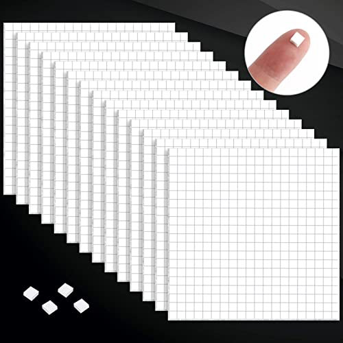 14 Hojas 5600 Piezas Puntos Adhesivos, Cintas Espuma 3D de Doble Cara 3mm, Autoadhesivo para Manualidades Decoración Scrapbooking
