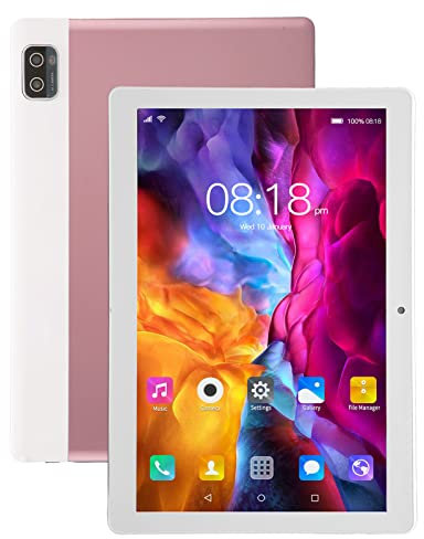 Tablet 10 Inch 12 128 GB 6 Gig Ram 10,1 Inch Tablet 10 Core CPU 5G WiFi For Android 12 6Gb 128 GB 200W 500W 1960X1080 8800Mah Rose Gold Callable Tablet 100to240V EU