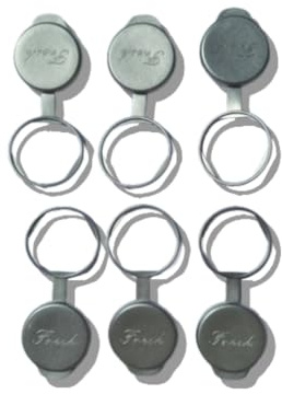 Milk Bottle Tops - 6 Silver Reusable Milk Bottle Tops - Made in The UK. Durable, Eco-Friendly, Perfect Fit for UK 1-Pint Glass Bottles - Fully Recyclable Plastic Bottle Lids