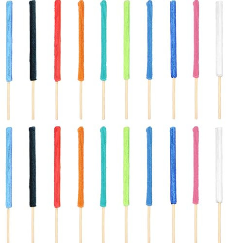 20Pcs Radiator Cleaner Brush, Radiator Cleaner, Fan Cleaner, Radiator Brush, for Vent/Blind/Fan Smallest Space Detail Mini Fan Crevice Cleaning Brush Tool, Multicolor