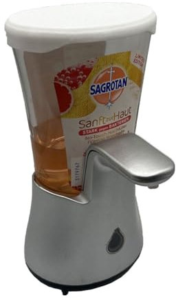 Deckel passend für Sagrotan No Touch Seifenspender Weiß - Verschluss Kappe Nachfüller - Made by R-Satz Shop