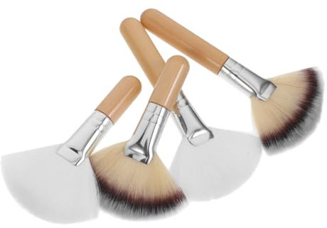 WOONEKY 20pièces Pinceaux De Maquillage Pinceau Éventail Pour Fixatrices Application De Maquillage Et Contouring Outils De Et