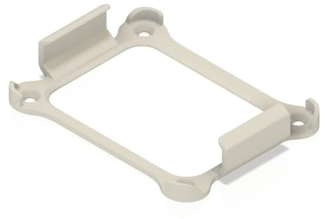 Generisch Wandhalter für Ubiquiti UniFi Flex Mini 2.5G - Cage, Cradle & SnapOn Varianten, Wand- & Tischmontage, inkl. Befestigungsmaterial