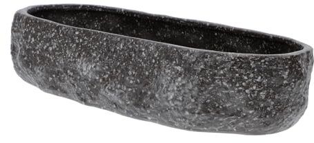 Happyyami 1pieza Maceta Cerámica Hidropónica para Plantas Diseño De Simulada para Lirios De Agua y Narcisos Jardinería Interior y Exterior Resistente y Práctica