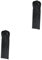 SUPVOX 2 Pièces couverture de chauffage housse parasol chauffant Housse de chauffage pour patio chauffage extérieur capot de protection du radiateur housse de chauffe étanche Black