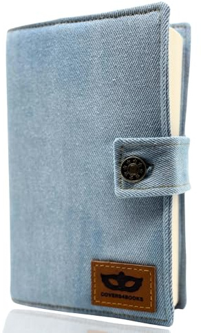 COVERS4BOOKS Protege Livre de Poche | Pochette à Couverture Souple et -600 Pag. | Housse Livre 100% Coton | Couverture Livre de Poche | Couvre Livre de Poche Tissu | Housse Livre Poche