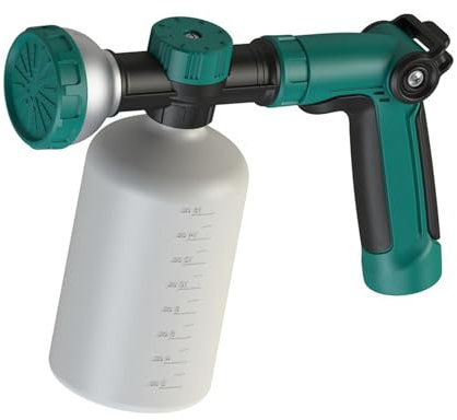iaoskqwu German Made Garden Water Sprayer Hose Attachment Plant Feeding Solution ABS Liquid Lawn Feed Sprayer Hose Attachment