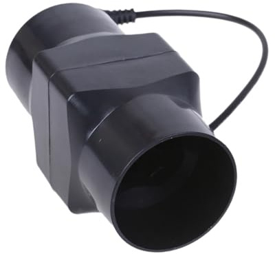 Duct Fan Powerful Inline Extractor 12V 6W Duct Blower 50mm Indoor Air Exhaust Booster Workshop Underground Tent Pet House Cooling