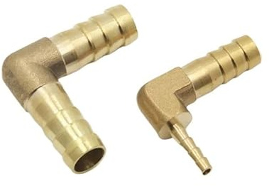 Brass Pipe Fitting way connector For 4mm 5mm 6mm 8mm 10mm 12mm 16mm 19mm hose copper Water Tube Fittings(OD 12MM-8MM)