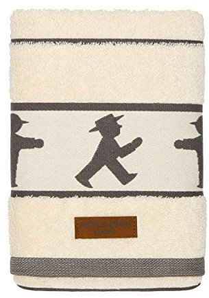 AMPELMANN Wassermann - Möve Handtuch Natur - 50 x 100 cm, 100% Baumwollfrottee