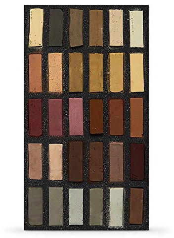 Art Spectrum : Extra Soft Square Pastel : Set of 30 : Earths