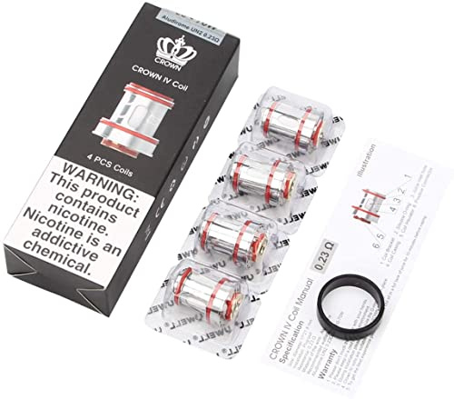 Uwell Crown IV UN2 Meshed Coil 0.23ohm 4pcs
