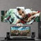 Gmoope Wandbild Leinwand Far Cry 3 Vaas Spiel 5 Teilig Bilder Wohnzimmer Wohnung Deko 5 Stück Kunstdruck Modern Wandbilder XXL Format Wanddekoration Design Wand Bild