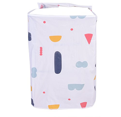 Cubierta para Lavadora Lavadora Secadora Impermeable A Prueba de Polvo Carga Frontal Superior PEVA Máxima protección Diseño de Cremallera para un Uso fácil Paint Off Oilet Kitchen(1#)