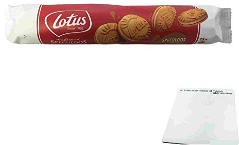 Lotus The Original Speculoos Doppelkeks Spekulatius Creme (150g Rolle) + usy Block
