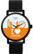 Toff London Orange London City Skyline Uhr