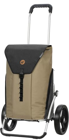 Andersen Shopper MANUFAKTUR Einkaufstrolley Royal Shopper Ture 50L Beige 107cm