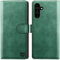 SUANPOT [RFID Schutz für Samsung Galaxy A14 5G Hülle PU Leder Handyhülle Lederhülle Klapphülle Kartenfach Flip Cover für Samsung A14 Handy hülle Leather Wallet Phone Case Hellgrün