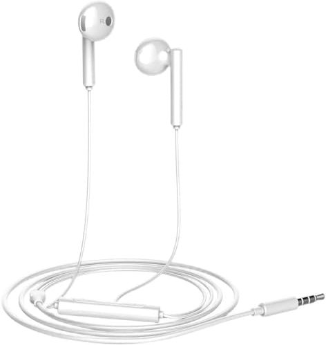 Honor AM115 Wired Mezza Auricolare In-Ear 3.5mm Jack Con Microfono Controllo Volume Per Huawei, Samsung, Oppo Telefoni Cellulari Tablet Computer