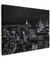 MuchoWow© Leinwände 80x60 cm Wall Decoration Bilder Schlafzimmer Deko Pictures Canvas Painting Wanddekoration Wohnzimmer Wanddeko Schwarz - Schwarze Leinwand - Skyline - Weiß - New York