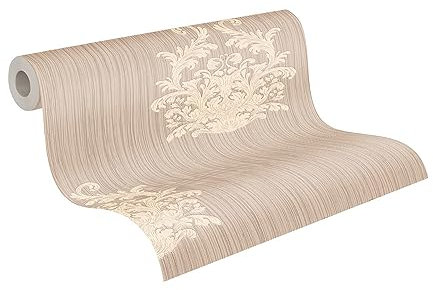 Architects Paper Vliestapete Nobile Tapete neo barock 10,05 m x 0,70 m metallic lila Made in Germany 958613 95861-3