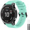 Bracelet de Montre pour Garmin Fenix 6/6 Pro, Fenix 5/5 Plus/7, Forerunner 935/945, Approach S60, Quatix 5 - QuickFit 22mm Remplacement (Bleu Lac)