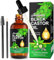 Jamaican Black Castor Oil 100% Pure Organic Cold Pressed, Natürliches Bio-Rizinusöl für Haarwachstum, Körper, Haare, Nägel, Wimpern und Augenbrauen (4.24OZ)