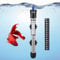 Nobleza – Aquarium Heizung 30-100L 100 W, Tauch-Heizer Mit Thermostat, Sicherheits-Quarz-Tankheizung (18–32 °C)