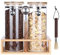 Ken's Kitchen Luftdichte Vorratsgläser Glas mit Deckel 2er Set 1500ml mit 1 Messlöffel- Für Müsli, Cornflakes, Spaghetti, Aufbewahrungsglas mit Regal Kaffeedose Luftdicht