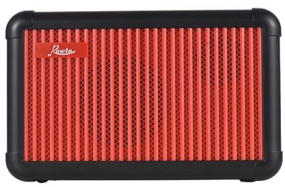 Funien Ampli de Guitare électrique 15 W Haut-Parleur BT sans Fil Ampli de Guitare Acoustique avec Fonction de réglage 8 Effets sonores Batterie Rechargeable 2200 mAh pour l'enregistrement de Pratique