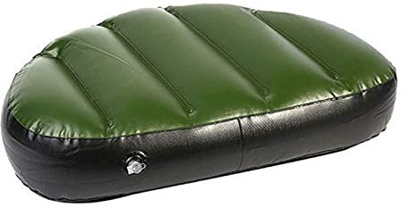 Woedpez Tragbares Kajak-Sitzkissen, aufblasbares Sitzkissen für Angeln, PVC, aufblasbares Sitzkissen für Outdoor-Camping