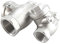 Clapet anti-retour à filetage femelle horizontal en acier inoxydable 304 anti-retour à bouche métallique 1/2 3/4 1 1-1/4 (DN8-DN50)(DN15)
