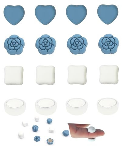 BUDPSI Strong Broche Aimantée 8 Paires, Adsorption Solide Magnétique Magnetic Hijab Pins, Hijab Magnets 4 Styles, aux Écharpes, Sweats Capuche, Accessoires