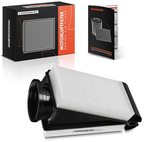 Frankberg Filtro dell'aria con elemento filtrante A6510940404 | Compatibile con: GLC Coupé C253, Classe C Modello T S205, GLC X253, Classe C Coupé C204, Classe C W205