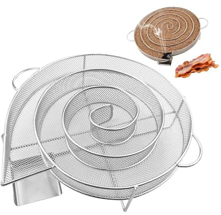 Pellet-Räuchertablett – Räuchertablett-Box, Grill-Kochzubehör | Multifunktions-Kaltrauchgenerator, Grillofen mit Kaltrauchgenerator, Räucherbox für heiße Kartoffelchips für Grilltreffen im Freien