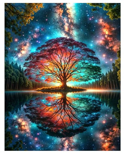 Baum Diamond Painting Erwachsene Baum des Lebens Diamant Painting Full DIY Diamant Kunst Malerei Stickerei Set Home Wand Dekor 30x40cm
